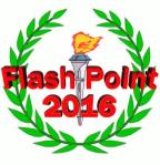 Flash Point 2016 Logo with Wreath and Torche